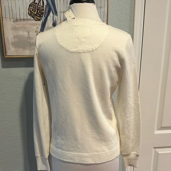 Anthropologie Garima Dhawan Sz XS Love Peace Happiness Sweater • NWT! - Picture 5 of 10